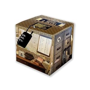 Generisch Detektiv-Abenteuer Rätselbox Retro-Design