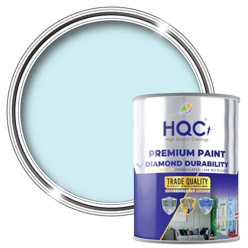 HQC Barn Paint 5L | Garden and Outdoor Wood Paint | Furniture and Fence Protection | Quick-Drying Brown