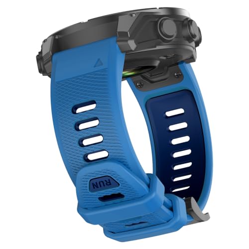 OVERSTEP (�I�[�o�[�X�e�b�v) �E�H�b�`�o���h Garmin Fenix 8/Fenix 7/6/5�p 22mm QuickFit�X�g���b�v | Fenix 8 47mm/Fenix 7 Pro/6 Pro/5 Plus�AEpix Pro 47mm