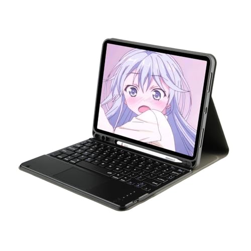 Funda con teclado para estudiar y trabajar con Samsung Tab S9FE en cafeterías