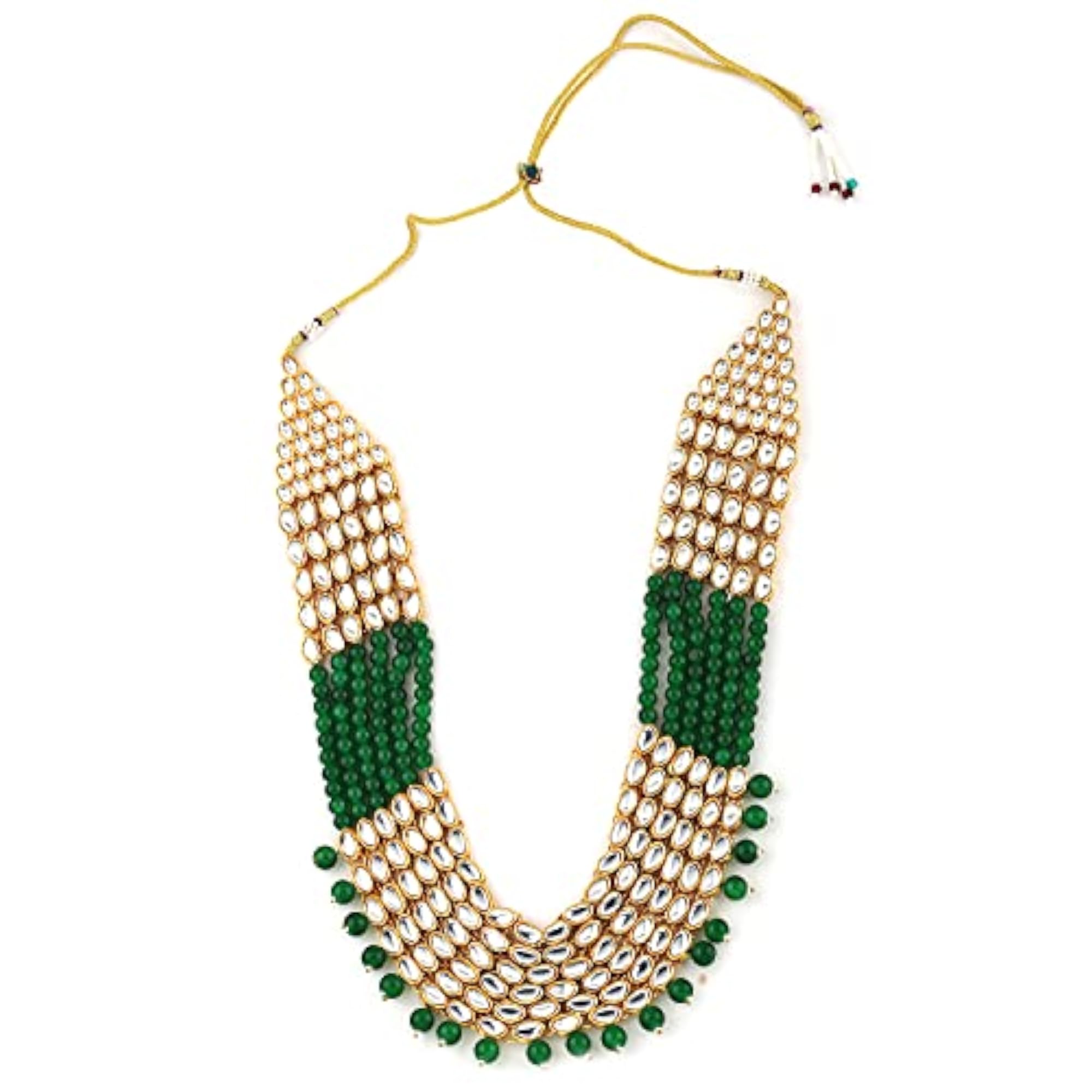 Women's Kundan Necklace Set, Traditional Elegance