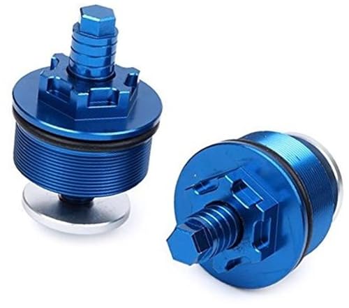 Vuzmode CB400 Gabelschutzkappen Blau CNC