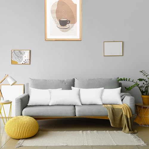Image of Utopia Bedding Throw Pillows, Decorative 12x24 Pillow Inserts, Set of 4