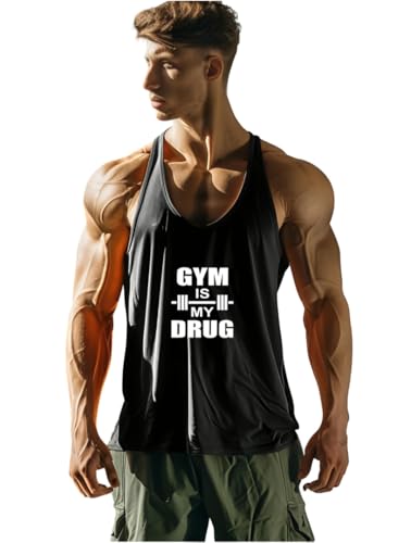 Image of Men's Tank Top Sleeveless Gym Vest