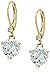 kate spade new york"Leverbacks" Clear/Gold Earrings