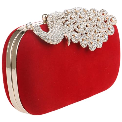 Sac de soirée pour femme : pochette élégante avec chaîne amovible