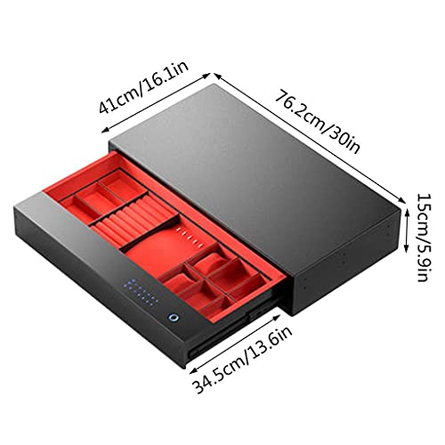 Verrouillage d'empreinte digitale invisible pour meuble et limace tiroir
