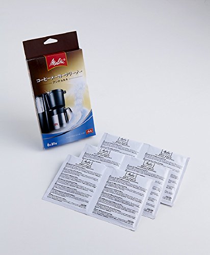 最安値 メリタ コーヒーメーカークリーナー アンチカルキ 1g 6袋入 Mj 1501 の価格比較