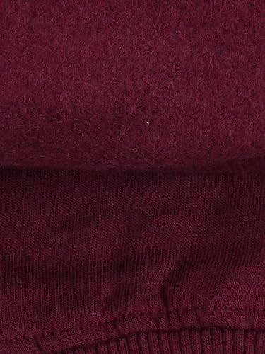 Image of KiddoPanti Boys Solid Fleece Track Pants | Cotton Poly Fleece Fabric | Ankle Length Bottom Rib | 2 Front Patch Pocket | Elastic Waist & Drawcord | Jogger Track Pants for Boys