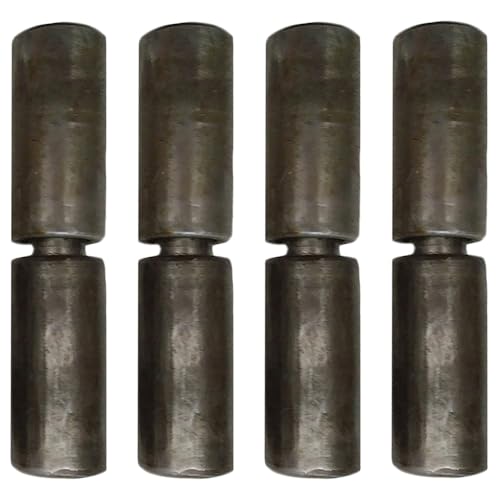 Charnières à barillet soudables 20x110mm en acier robuste avec roulements - 2