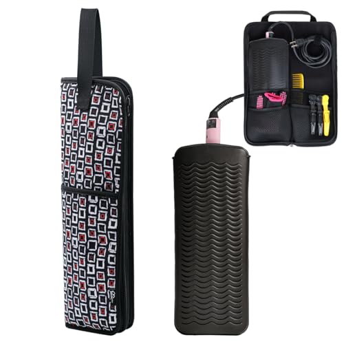 Bolsa organizadora para plancha de cabello WK IEASON 2 piezas