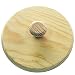 Acan Plato giratortillas de Madera, diámetro 27,4 cm, Tapa volteatortillas para sartén, Dar la Vuelta fácilmente a la Tortilla, utensilio Cocina