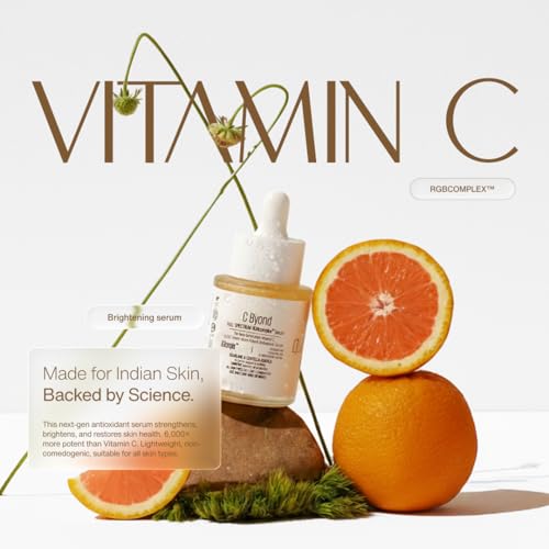 Image of Personal Touch C Byond Vitamin C Serum for Glowing Skin | 6000X Potent Antioxidant Formula with RGBcomplex, Hyaluronic Acid & Astaxanthin | Brightening & Radiance | 30 ml