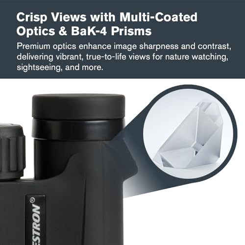 Celestron Outland X 10x25 Compact Binoculars for Hiking & Travel - image 4