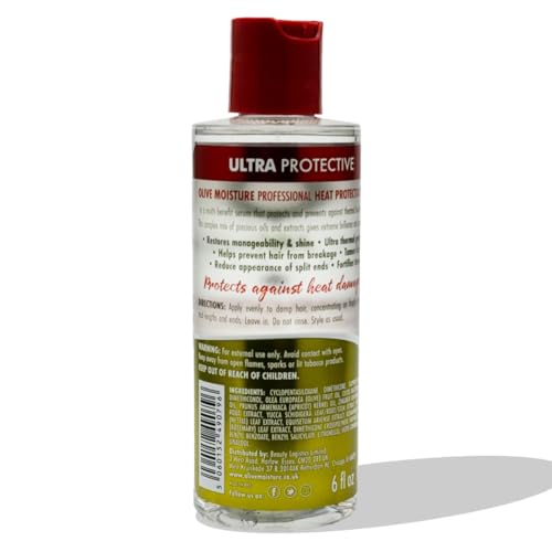 Olive Moisture Professional Heat Protector Hair Serum, 6 Oz - Image 3