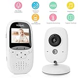 [page_title]-Yissvic Babyphone 2.4GHz mit Kamera Wireless Video Baby Monitor Nachtsicht Gegensprechfunktion Temperatursensor 2.0 Zoll LCD (Verpackung MEHRWEG)