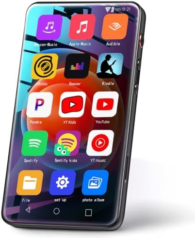 144GB MP3 Player with Bluetooth and WiFi, MYMAHDI 4" Music Player...