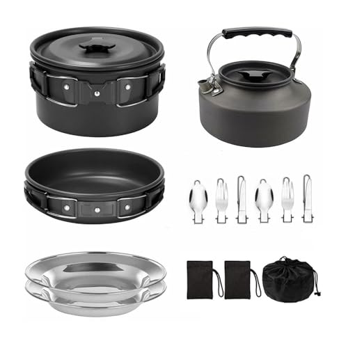 Ustensiles de cuisine camping légers pour rompre la fatigue