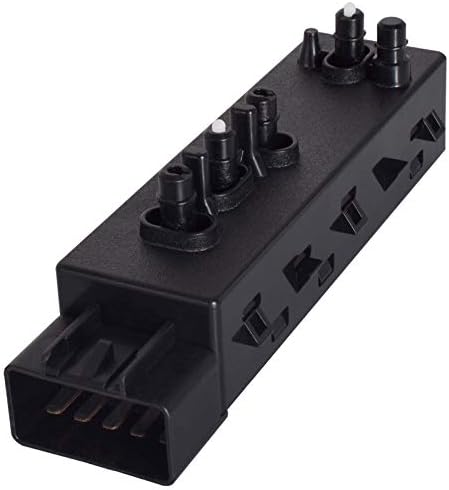 Ferding Power Seat Switch Tilt Control Left Driver Side Seat Fit for Buick/Cadillac/Chevrolet/GMC - 2010-2018(Malibu/Terrain),2010-2015 Camaro 25974714 12451497