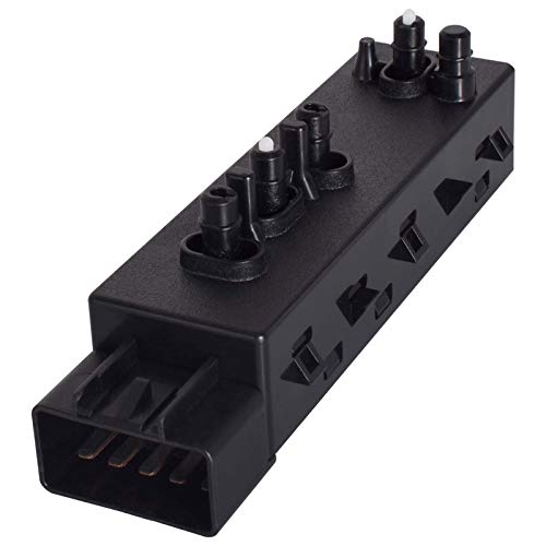 Ferding Power Seat Switch Tilt Control Left Driver Side Seat Fit for Buick/Cadillac/Chevrolet/GMC - 2010-2018(Malibu/Terrain),2010-2015 Camaro 25974714 12451497