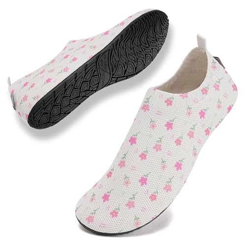 WateLves Womens Barefoot Water Shoes Travel House Slippers for Indoor and Outdoor Aqua Socks for...