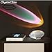 CrystalGlow-LED, Crystal, Table Lamp, Eye of The Sky Design, Italian Designer, Living Room, Bedroom, Night Light,lighting, custom colours,sleek,luxurious,projector,bright,decorative,home decor,modern