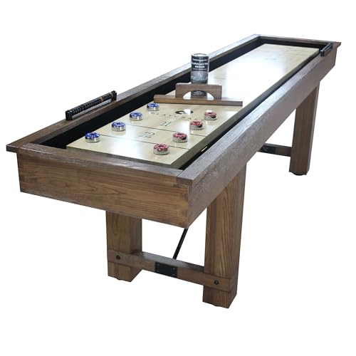 Playcraft Montauk Pecan 9' Shuffleboard Table