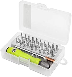 Screwdriver Set - Ravsool 32 in 1 Multi Precision Magnetic Screwdriver Kit with Adjustable Pole & Anti-Slip Handle, Bits Repair Tool, for Household Appliances, Electronics, Crafts & DIY Projects