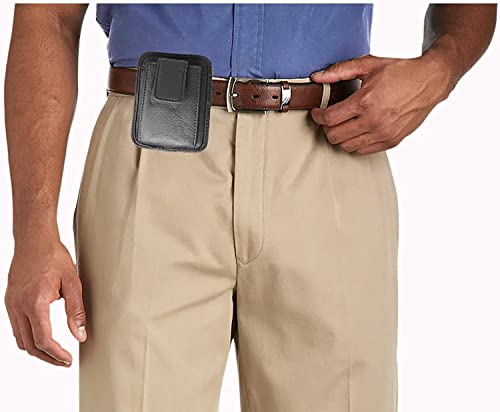 Garrison Grip Cowhide Leather Owb Ccw Cell Phone Belt Pack Fits S&W Bodyguard, Ruger Lcp, Lcpii, And Smaller Guns (Black) #TOP1