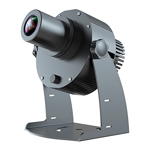 FUMENG Proyector GOBO Imágenes rotativas al Aire Libre con Control Remoto Proyección Clara para la...