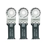 Fein StarLock Plus E-Cut Universal Reciprocating Saw Blades with Wavy Universal Teeth - 1-3/4' x 2-3/8' - 3-Pack - 63502152270