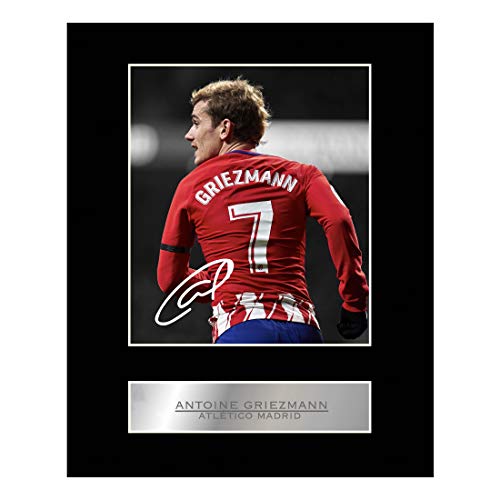 Austria Francia Eurocopa 2024: Análisis previo, posibles alineaciones y predicciones del choque 8 Foto firmada de Antoine Griezmann del Atlético de Madrid #1 con autografía de regalo