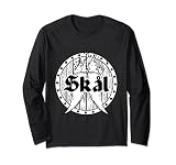 Skal Norwegian Cheers Rune Thor Bocina Vikingo Manga Larga