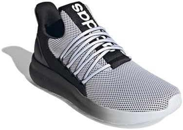 adidas Men's Lite Racer Adapt 7.0, White/Black/White, 10.5 - 5