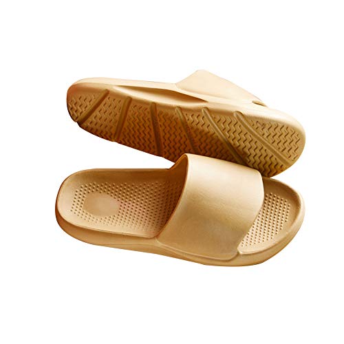 ERLINGO Pantoufles de salle de bain unisexes antidérapantes et légères pour homme et femme - Séchage rapide - Sandales souples pour intérieur, jardin, salle de bain et piscine Cover