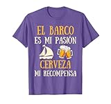 Barco Hombre Divertido Idea Regalo Capitán Marinero Cerveza Camiseta
