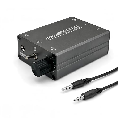 3.5mm Stereo Audio Switcher 2-in 1-Output / 2-in 2-Output