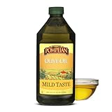 Pompeian Mild Taste Olive Oil, High Heat Cooking, Baking & Sauteing, High Smoke Point, 68 Fl Oz