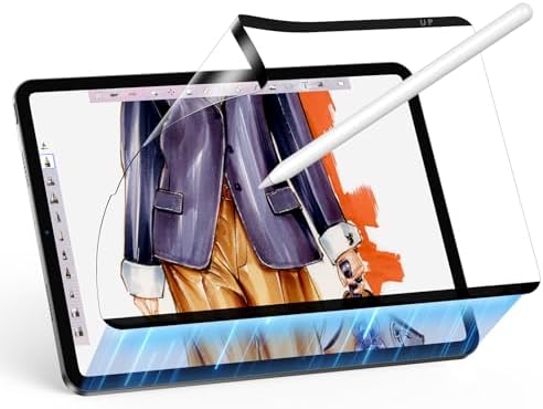 ESR Paper-Feel Magnetic Screen Protector for iPad Air 5/4/Pro 11-in | Write and Draw Like on Paper, Detachable, Compatible with Tempered Film, Matte, Anti-Glare