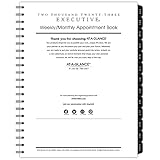 AT-A-GLANCE - Recambio de planificador semanal y mensual 2023 para 70-LX81-05 y 70-NX81, negro (7091110)