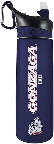 The Fanatic Group Gonzaga University Alum 24 oz Frosted Sport Bottle - Navy