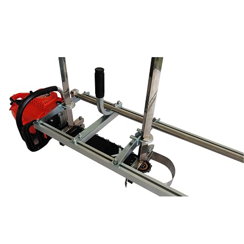 TTF Chainsaw Mill Portable 14 to 36 Inch Planking Milling Bar Size Cutting Chain Sawmill Attachment 304 Stainless Steel