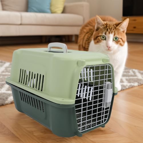 Dilwe Tragbare Transportbox für Haustiere mit Großer Kapazität für Hunde, Katzen, von Fluggesellschaften Zugelassene Transportbox für Bequemes Reisen – Bild 8