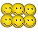 Produktbild Stressballs 6 x Gelbe  Smiley Stress Ball - Antistressball , Knautschball  Kleiner Ball, Grosse Stresserleichterung