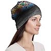 Qjjinxior Knit Hat,Graffiti Hip Hop Beanie Hat, Beanie Cap for Running Cycling Outdoor Sports #4