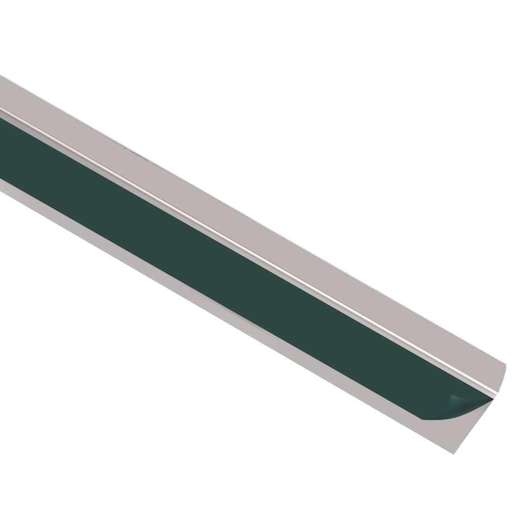 vidaXL Perfiles de peldaños Forma de L 5 uds Aluminio champán 100 cm, cantonera para peldaños, Perfil de Seguridad para Escalera, Laminado para peldaños