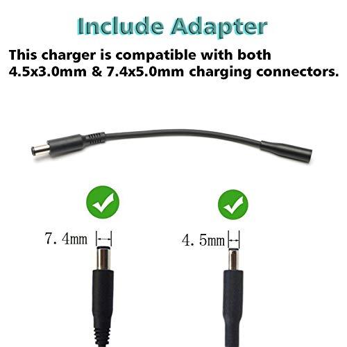 65W AC Charger for Dell Inspiron 15-7000 15-5000 15-3000 17-7000 17-5000 17-3000 13-7000 11-3000 2 in 1 Series 3558 3181 5100 5535 5555 5558 5559 5567 XPS 9350 9360 la65ns2-01 Charger Laptop Power by E ERSY - Used condition - Image 2