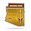 Arizona State Sun Devils - ASU State Shape