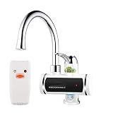 Robinet De Chauffe Eau Électrique À Solubilité Rapide Robinet De Chauffage De Cuisine Écran Numérique Led Système De Chauffe Eau Rapide L 'eau Chaude Dans 3 Secondes Robinet De Chauffe Eau