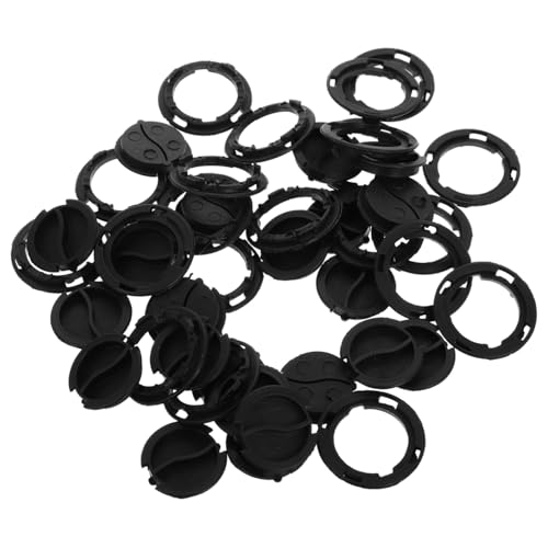 Toddmomy 20pcs Plastic Piggy Bank Bottom Caps Stoppers for Coin Banks Easy Access Plugs Fit for Money Saving Boxes Reliable Replacement Accessories